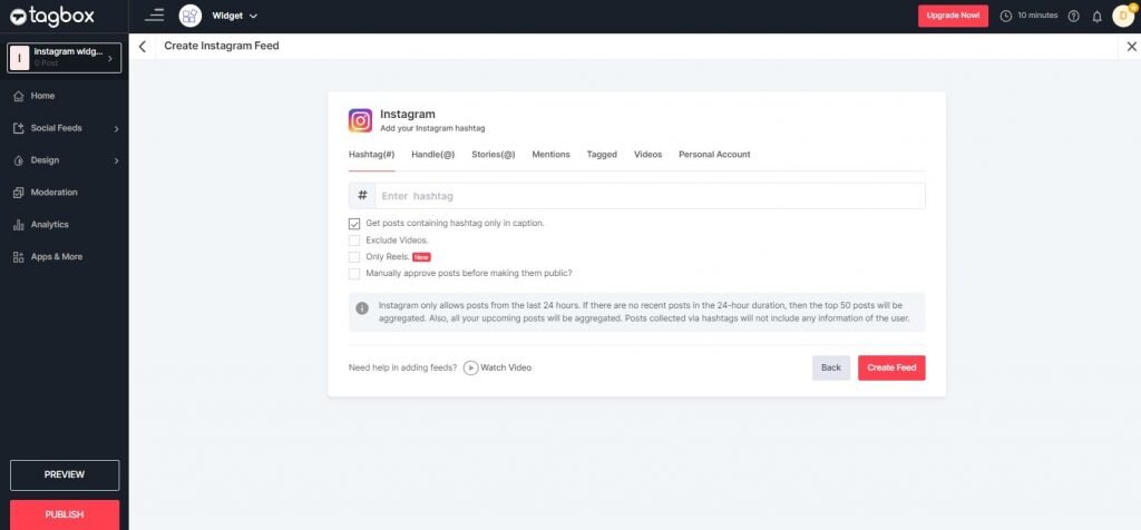 How to embed Instagram feed?