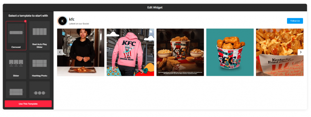 instagram carousel