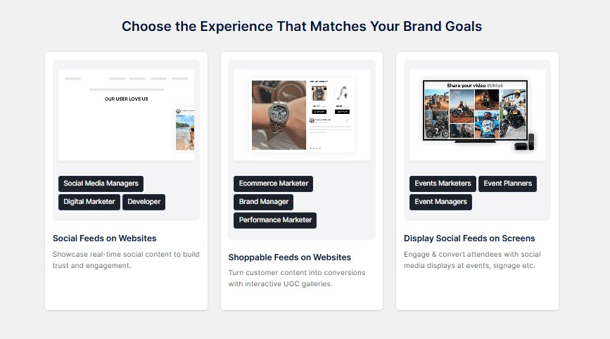 Social Feeds on website 