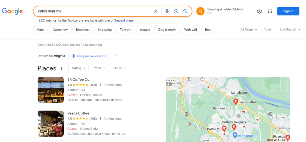 influence of google reviews on ranking