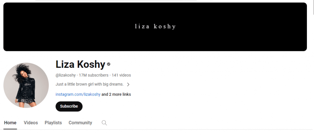 Liza Koshy YouTube Influencer