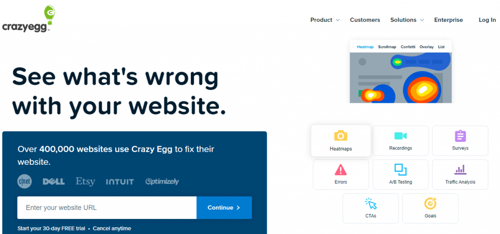 Crazyegg- b3b marketing tools