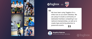 USA Cycling Gains Momentum With Taggbox Hashtag-Powered UGC Wall