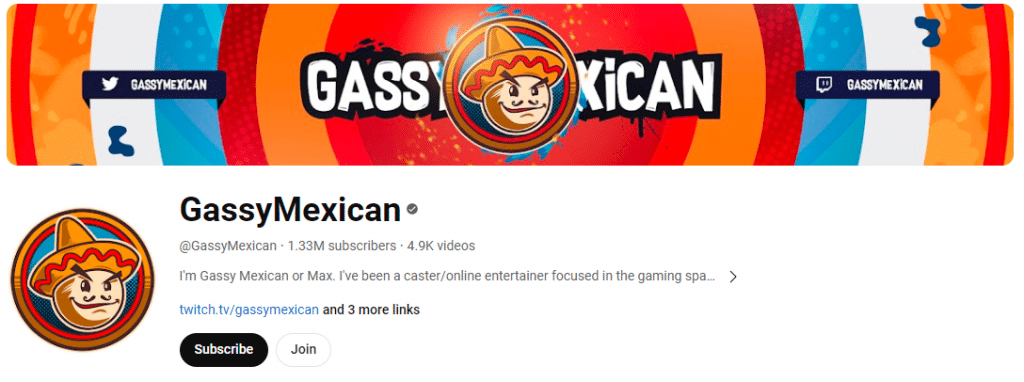 GassyMexican - gaming influencers
