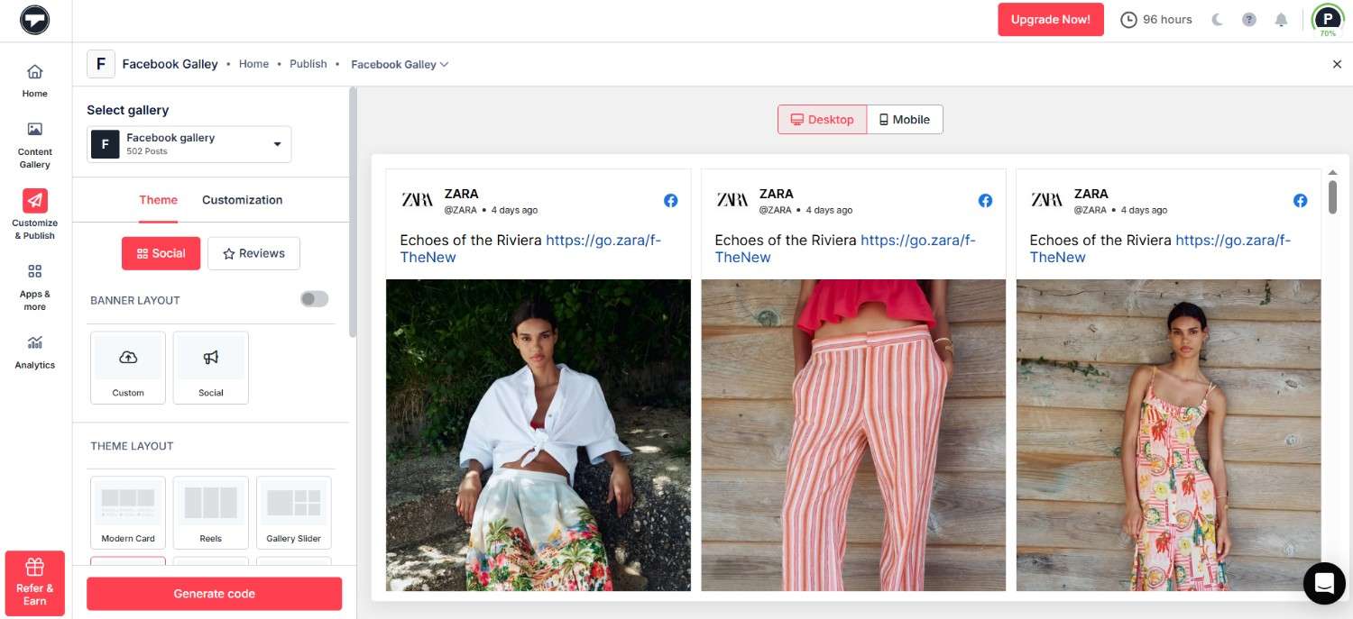 customize your facebook feed gallery