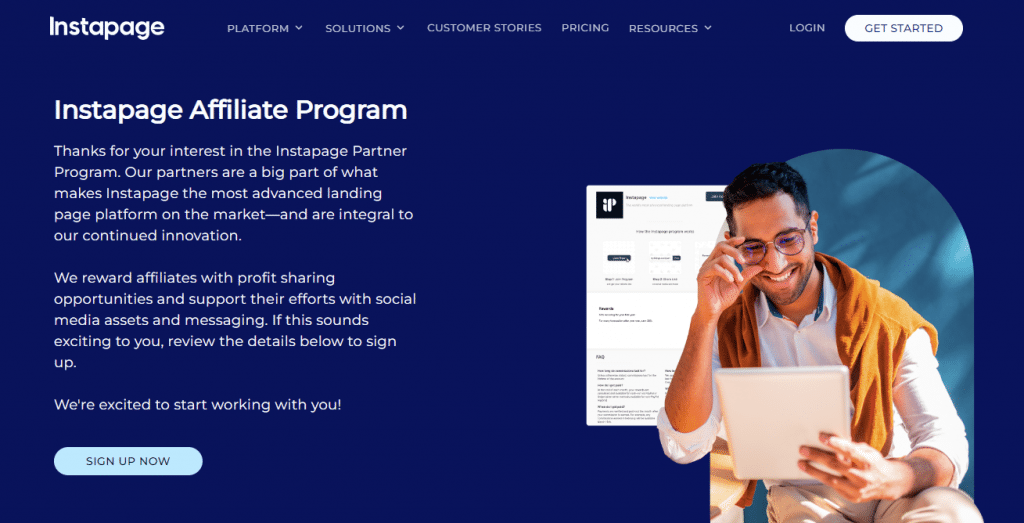 instapage affiliate