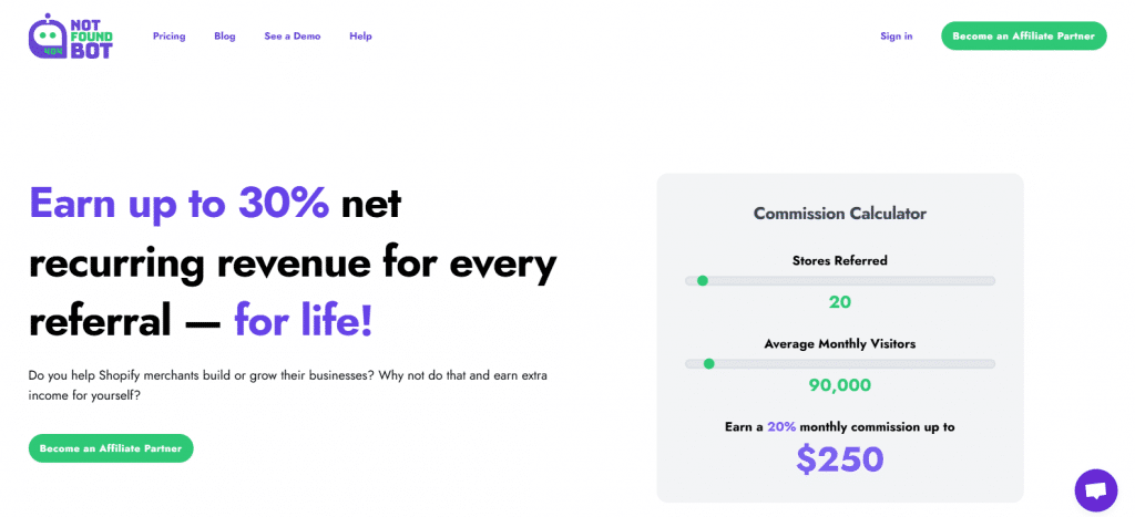 notfountbot affliate