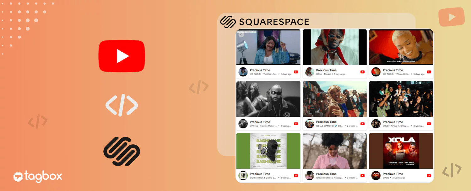 embed youtube video in squarespace