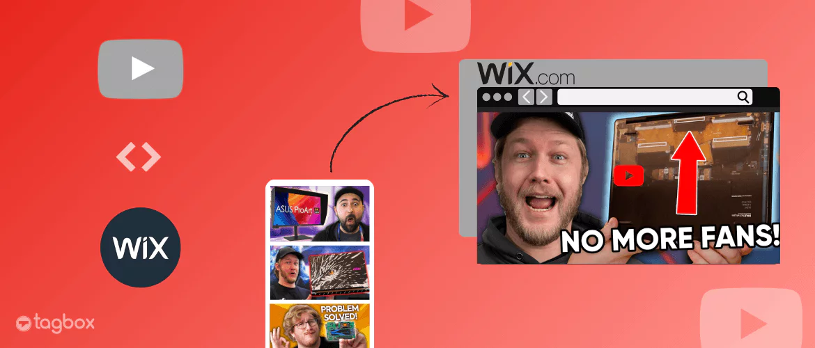 embed youtube videos in wix