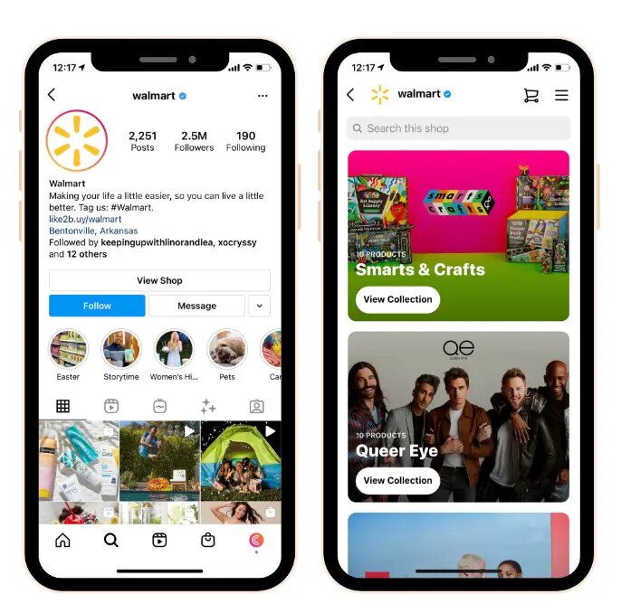 Instagramショップを開設する