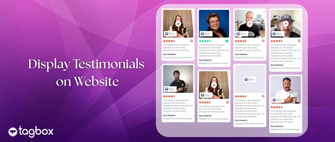testimonials on website