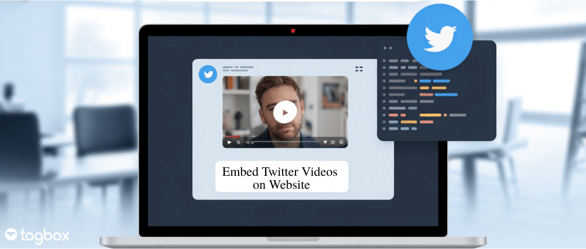 embed twitter videos on website