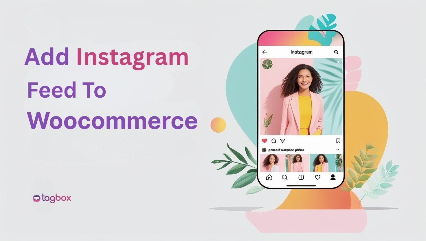 add instagram feed to woocommerce