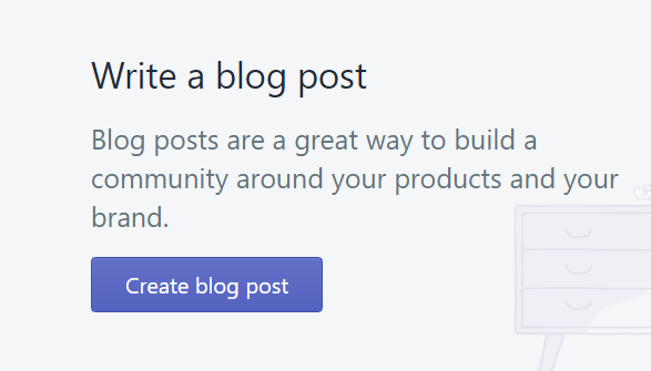 Create Shopify blog post for Embed Widget