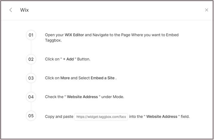 how to add rss feed to wix website
