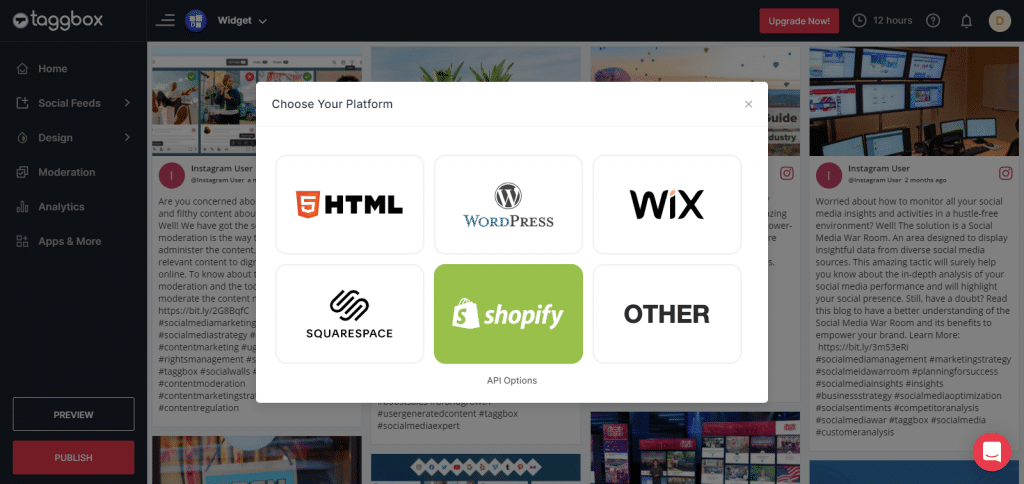 Choose Shopify Platform