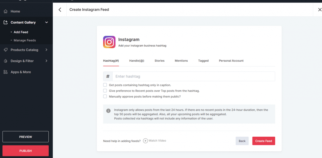 Connect Instagram to shopify
