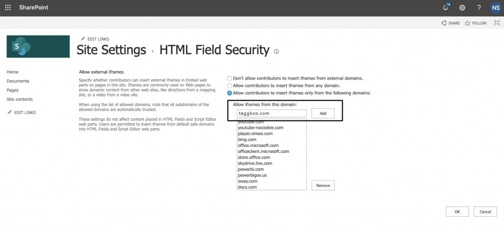 html field security