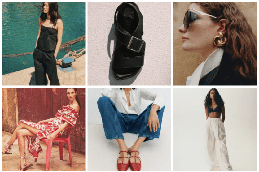 Net-A-Porter shoppable posts