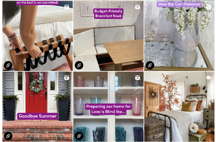 wayfair shoppable content