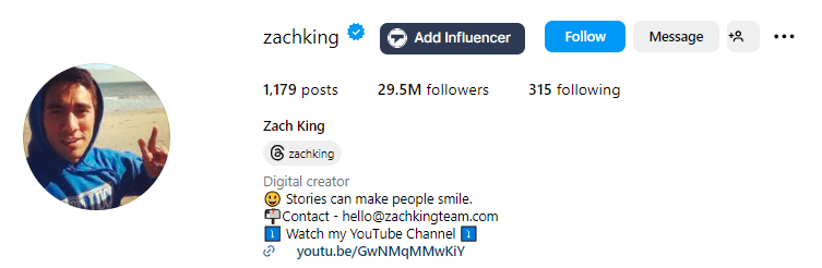 Top Gen Z Influencers on instagram