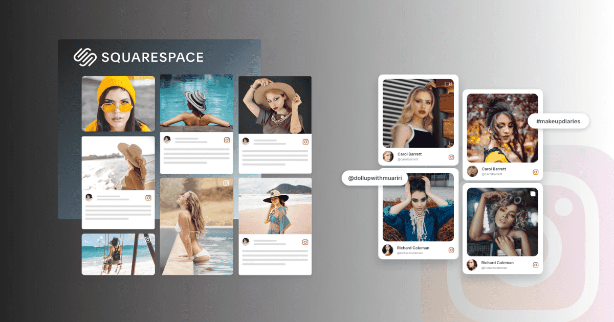 Squarespace instagram feed