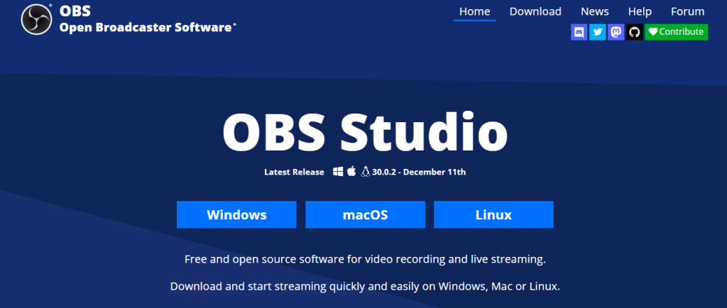 OBS Studio - Youtube creator tools