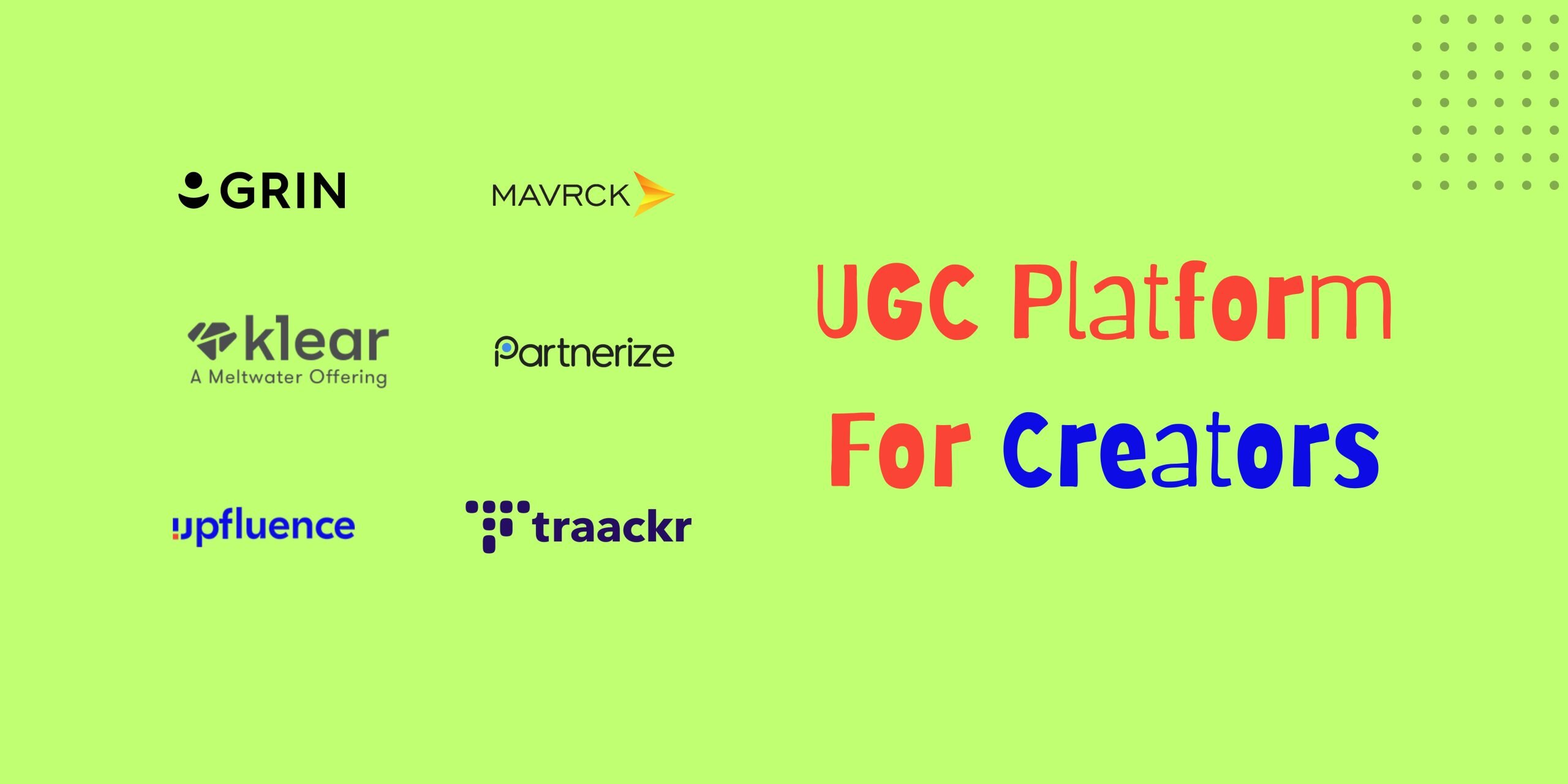 UGC Platform For Creators